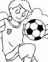 Goal Soccer Template sketch template