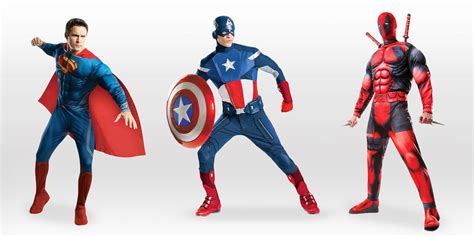 superhero costumes  men   halloween superheroes costumes