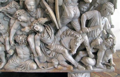 ludovisi battle sarcophagus   ludovisi battle  flickr