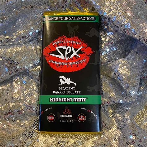 Sex Chocolate Bar 4oz Back Very Soon Good Relations