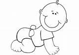 Crawl Gambar Mewarnai Bayi Crawling Coloring4free Coloringsun Paud Toddler Utilising Grab Berbagai Macam sketch template