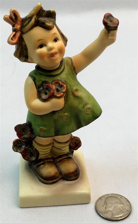 lot vintage hummel figurine spring cheer