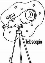 Telescope Telescopios Telescopio Pintar Espacial Gad Colon Carabelas Inventores Inventos Clipground sketch template