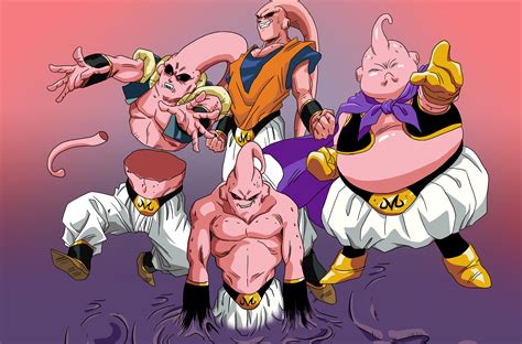 majin buu illustration dragon ball dragon ball  hd wallpaper wallpaper flare