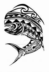 Tribal Fish Tattoos Mahi Tattoo Hook Drawing Google Skeleton Deviantart Filipino Hawaiian Tuna Polynesian Salt Water Search Visit Getdrawings Choose sketch template