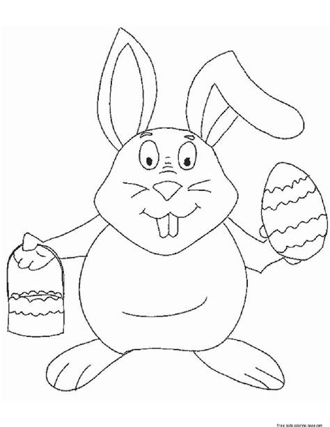 printable coloring pages  easter eggs  bunnies