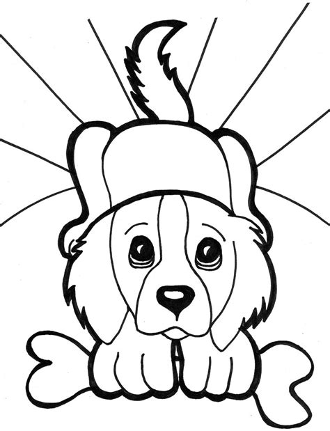 printable cute puppy coloring pages  getcoloringscom