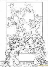 Pony Little Pages Coloring Galery Sfw Bukakke Color sketch template