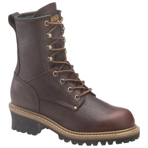 Womens Carolina® Steel Toe Logger Boots 227429 Work Boots At