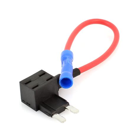 mini fuse circuit tap   ga ul red wire  butt connector   berubes truck