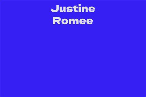 Justine Romee Facts Bio Career Net Worth Aidwiki