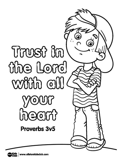 trust coloring pages coloring home