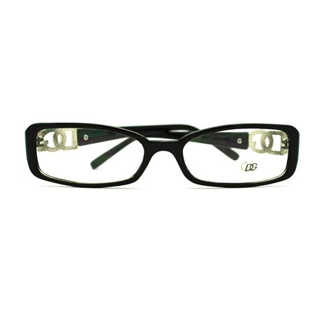 women s sexy extra narrow rectangular plastic frame eye glasses ebay