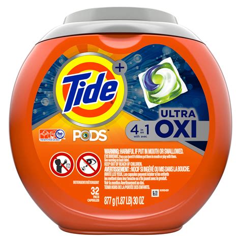 tide pods ultra oxi liquid laundry detergent pacs  count walmartcom walmartcom