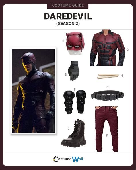 Dress Like Daredevil From Season 2 Pretty Halloween