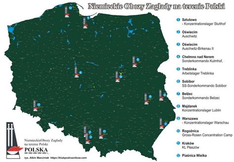 niemieckie obozy koncentracyjne  polsce klub podroznikow srodziemie