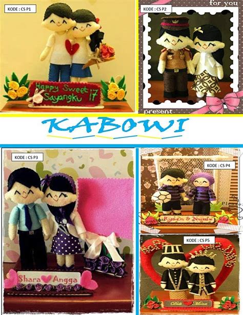 kado wisuda hadiah animasi unik boneka couple jual flanel harga untuk