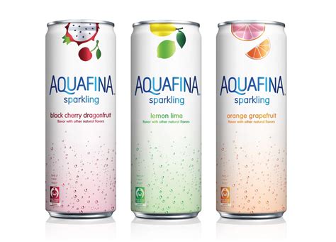 aquafina unveils    flavored sparkling water
