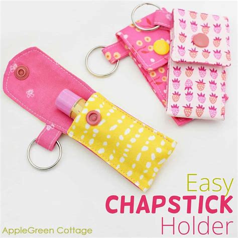 diy chapstick holder  pattern applegreen cottage