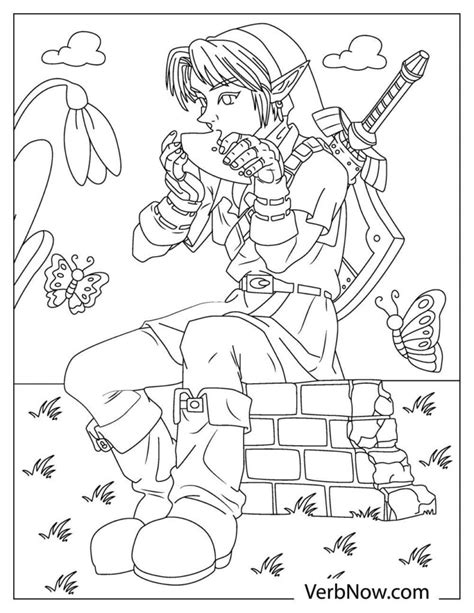 printable zelda coloring pages  kids coloring books coloring