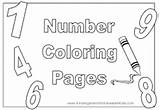 Coloring Number Pages Cover Printable Book Numbers Choose Board sketch template