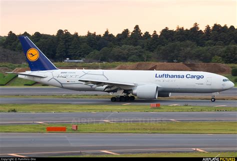 D Alfe Lufthansa Cargo Boeing 777f At Tokyo Narita Intl Photo Id