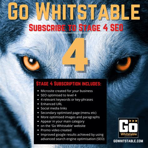 stage  microsite subscription  whitstable