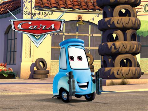 guido  fork lift  pixars cars  desktop wallpaper