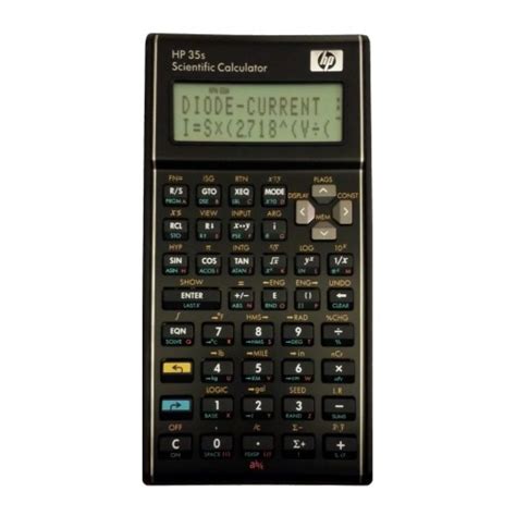 hp  calculator programmed   electrical computer engineering fe exam exam tools