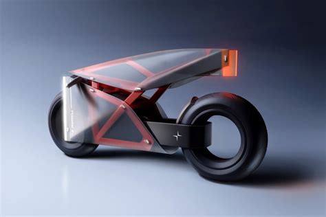 stunning translucent motorcycle concept      chassis