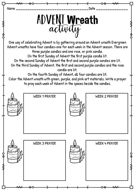 advent candles coloring page worksheets    worksheetocom