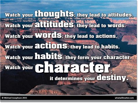 greatest quotes  character reputation  character education
