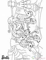 Colorear H2o Tajemnica Podwodna Sirenas Meerjungfrau Hipocampos Kolorowanki Dzieci Oceana Sirena sketch template