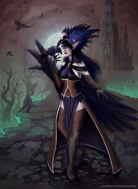 art  raven queen rdnd