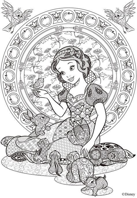 rosenectur photo snow white coloring pages fairy coloring pages