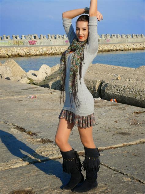 fabulous dressed blogger woman patricia from romania