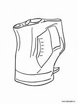 Kettle Coloring Pages Printable Recommended sketch template