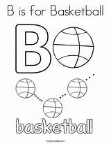 Coloring Basketball Pages Ball Sport Sports Baseball Built California Usa Twistynoodle Noodle sketch template