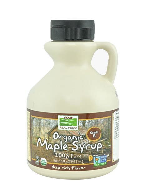 organic maple syrup   foods ml