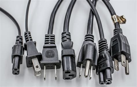 power supply cord nema  p iec   power cord custom length