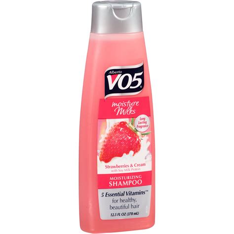 alberto vo moisture milks strawberries  cream moisturizing shampoo