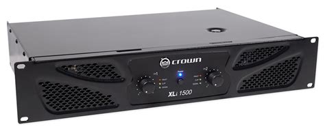 crown pro xli   channel djpa power amplifier professional amp xli   ebay