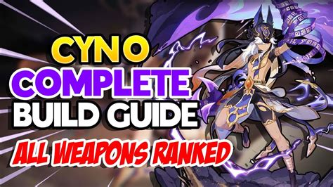 Cyno Build Guide Best Artifacts Weapons And Teams Genshin Impact