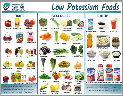 potassium handout kidney