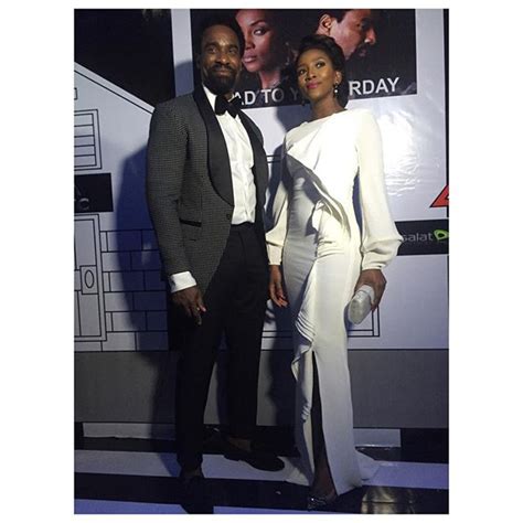 First Look Genevieve Nnaji At The Premiere Of Road To