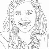 Hellokids Granger Laughing Hermione sketch template