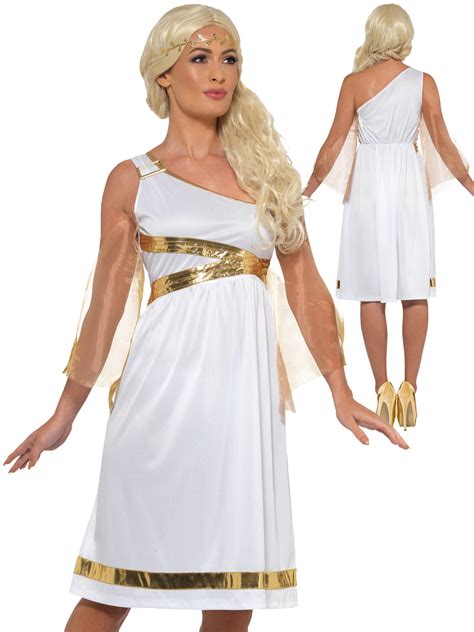 ladies grecian costume adults toga roman greek goddess