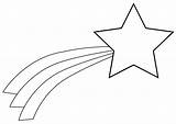 Estrella Fugaz Fugaces Cometa Tegninger Stjerneskud Supercoloring Stampare Decorazioni Navideña Scribblefun Jule Moldes Stjerne Usuarios Plantilla sketch template