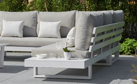 loungeset ibiza corner  white imperial furniture