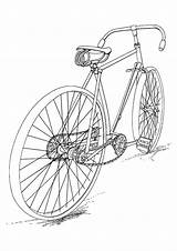 Bicicletas sketch template